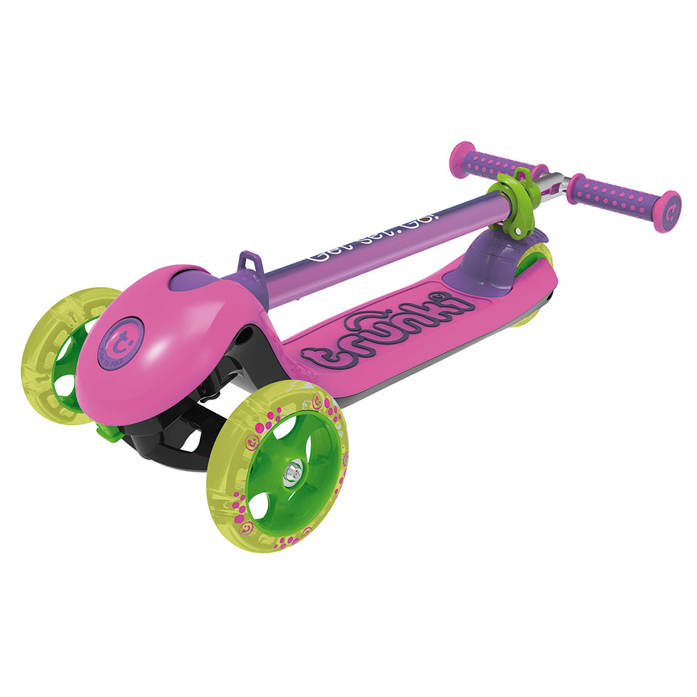 Trunki Faltbarer 3-Rӓdriger Roller Klein,  2-5 Jahre (Pink)