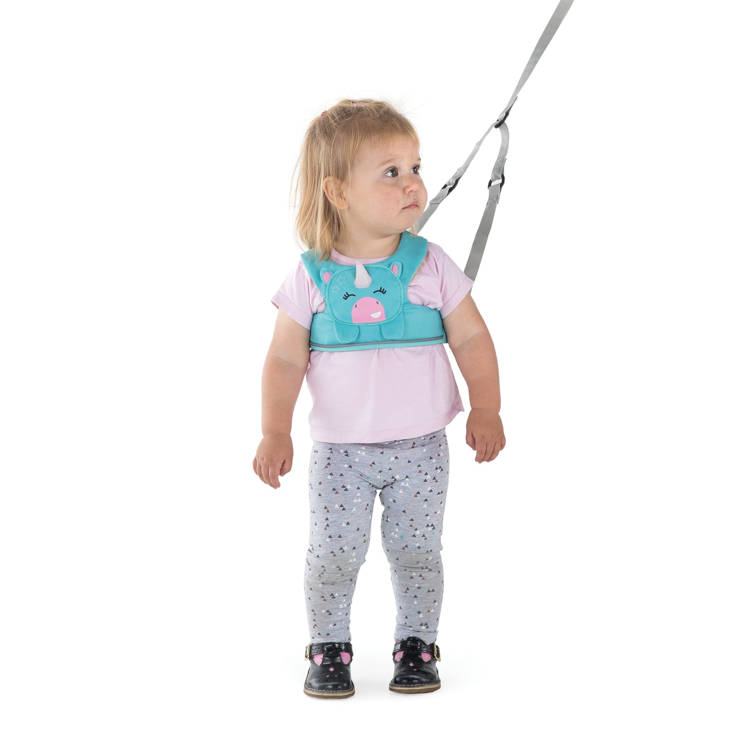 ToddlePak Una das Einhorn Lauflernhilfe - türkis